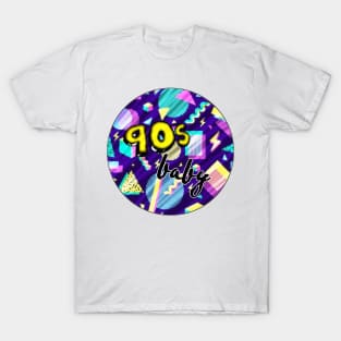 90s baby retro pop art graphic T-Shirt